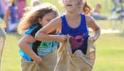 kids playing at an outdoor event