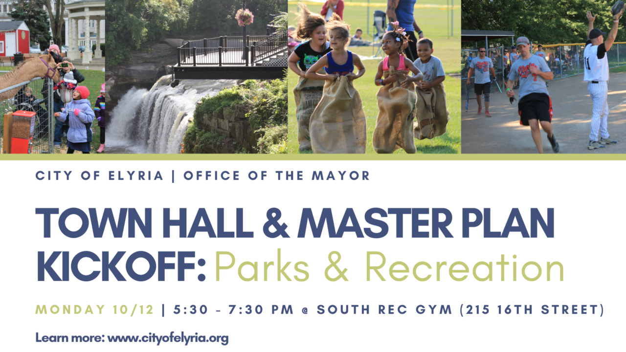 City of Elyria to Gather Resident Input About The Future of Their Parks
