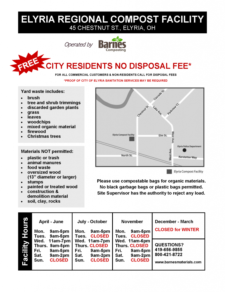 Details About the Elyria Regional Compost Facility