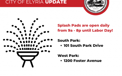 South and West Park Splash Pads Open Early for the Season
