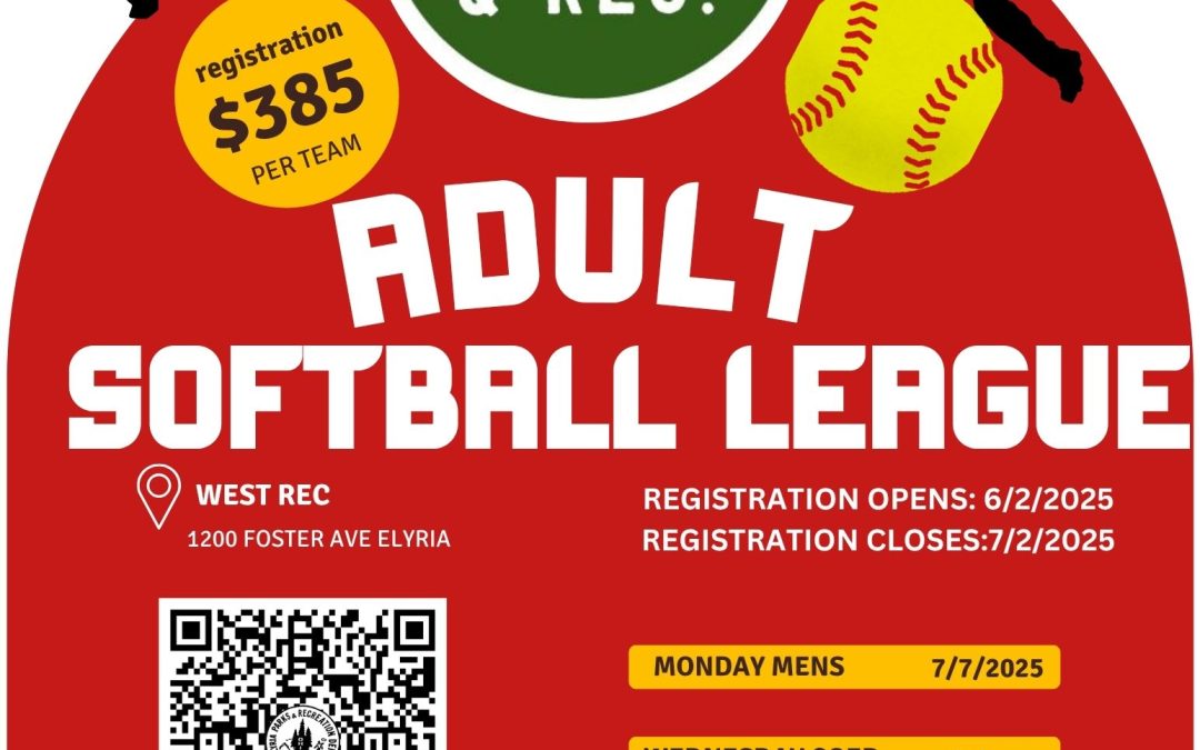 Elyria Parks and Rec. Adult Softball League
