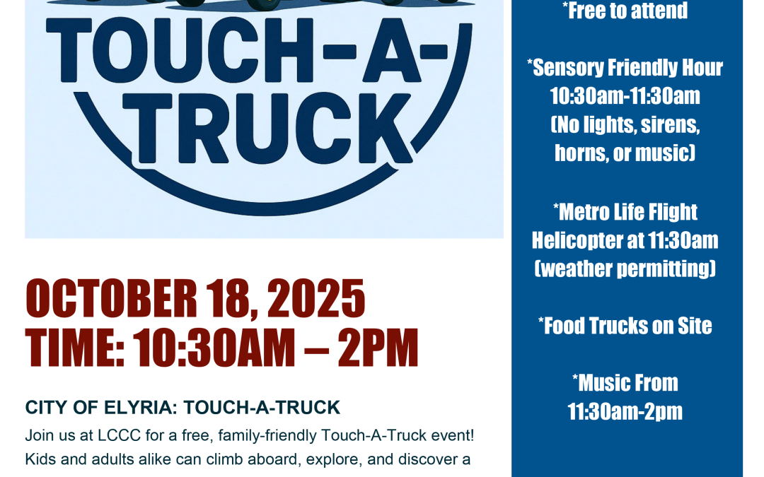 The City of Elyria Presents Touch-A-Truck Event