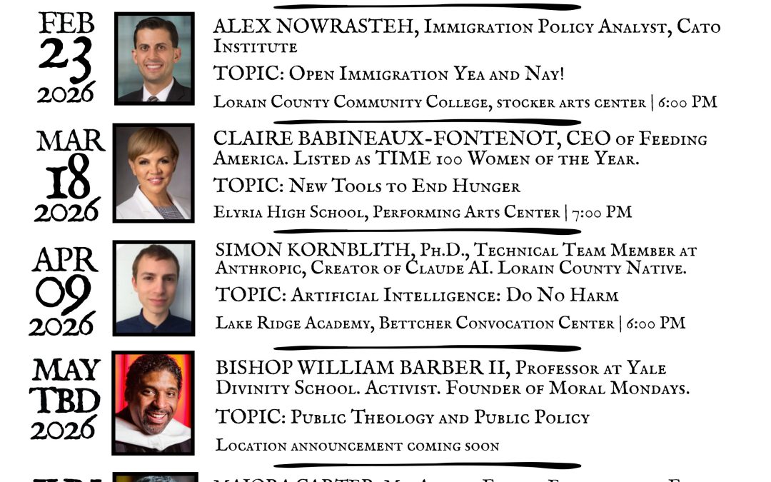 SPIRIT OF ‘76 SPEAKER SCHEDULE