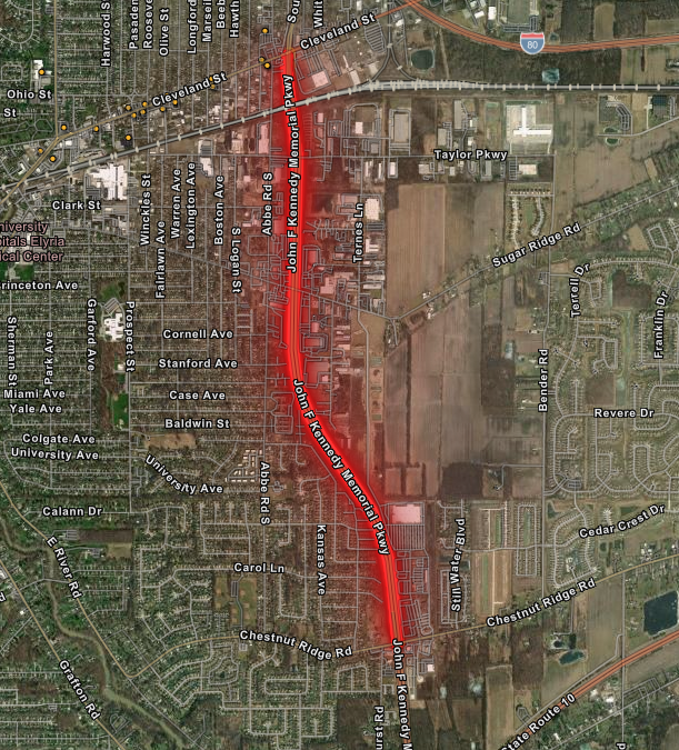 State route 57 night work